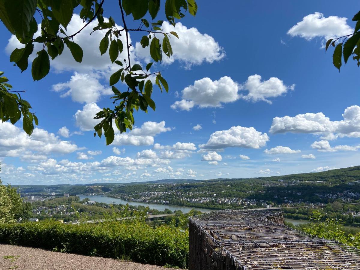 Ferienwohnung Auf Der Moselhoehe - Naehe Koblenz Und Cochem ディーブリヒ エクステリア 写真