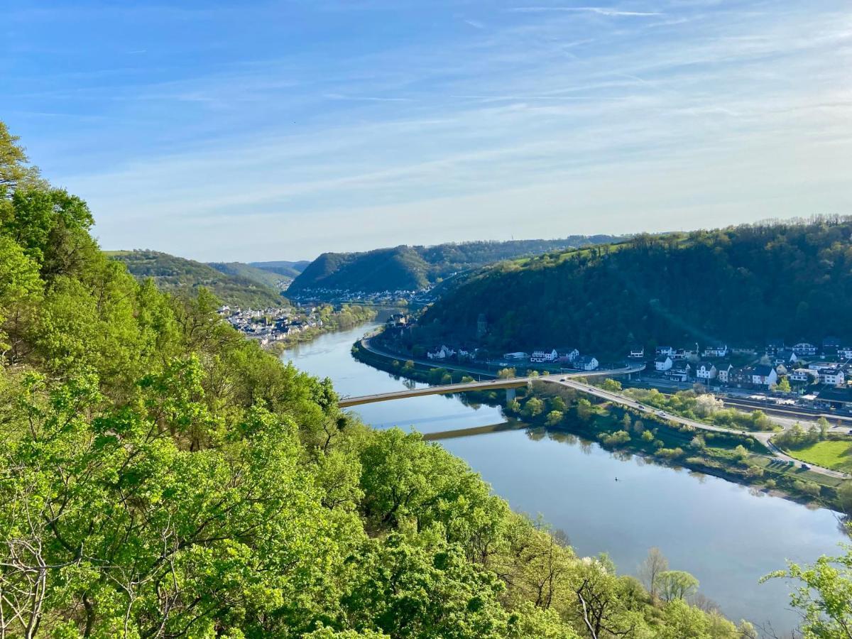 Ferienwohnung Auf Der Moselhoehe - Naehe Koblenz Und Cochem ディーブリヒ エクステリア 写真